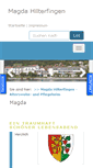 Mobile Screenshot of altersheim-magda.ch